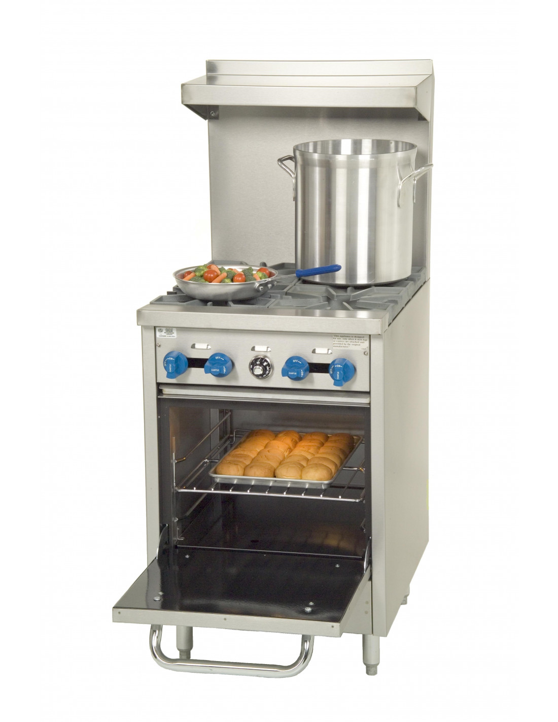Buy Castle F318 4 Burners Gas Range with Oven in